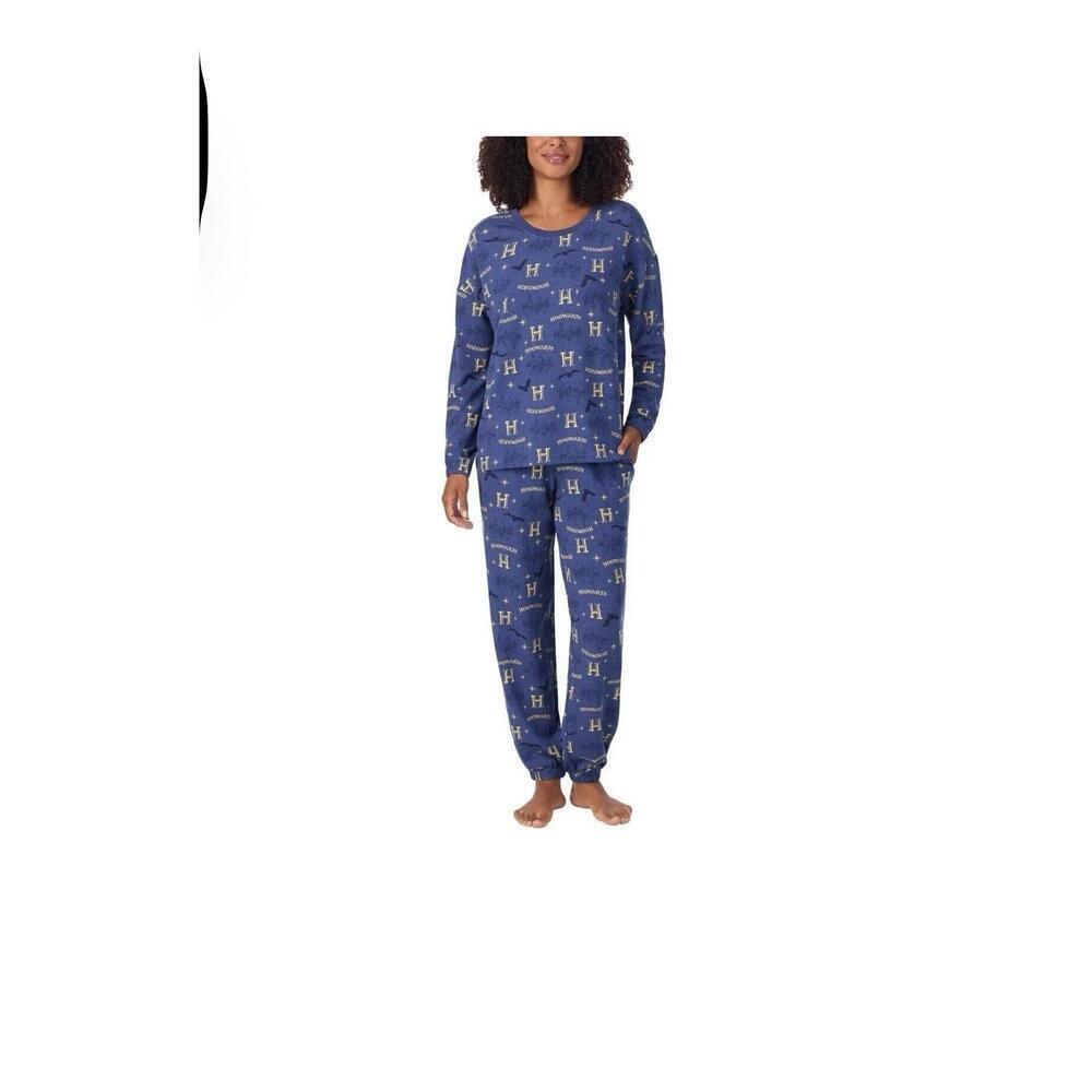 Harry Potter Character Ladies 2-piece Lounge Set, Blue, Size M. AY